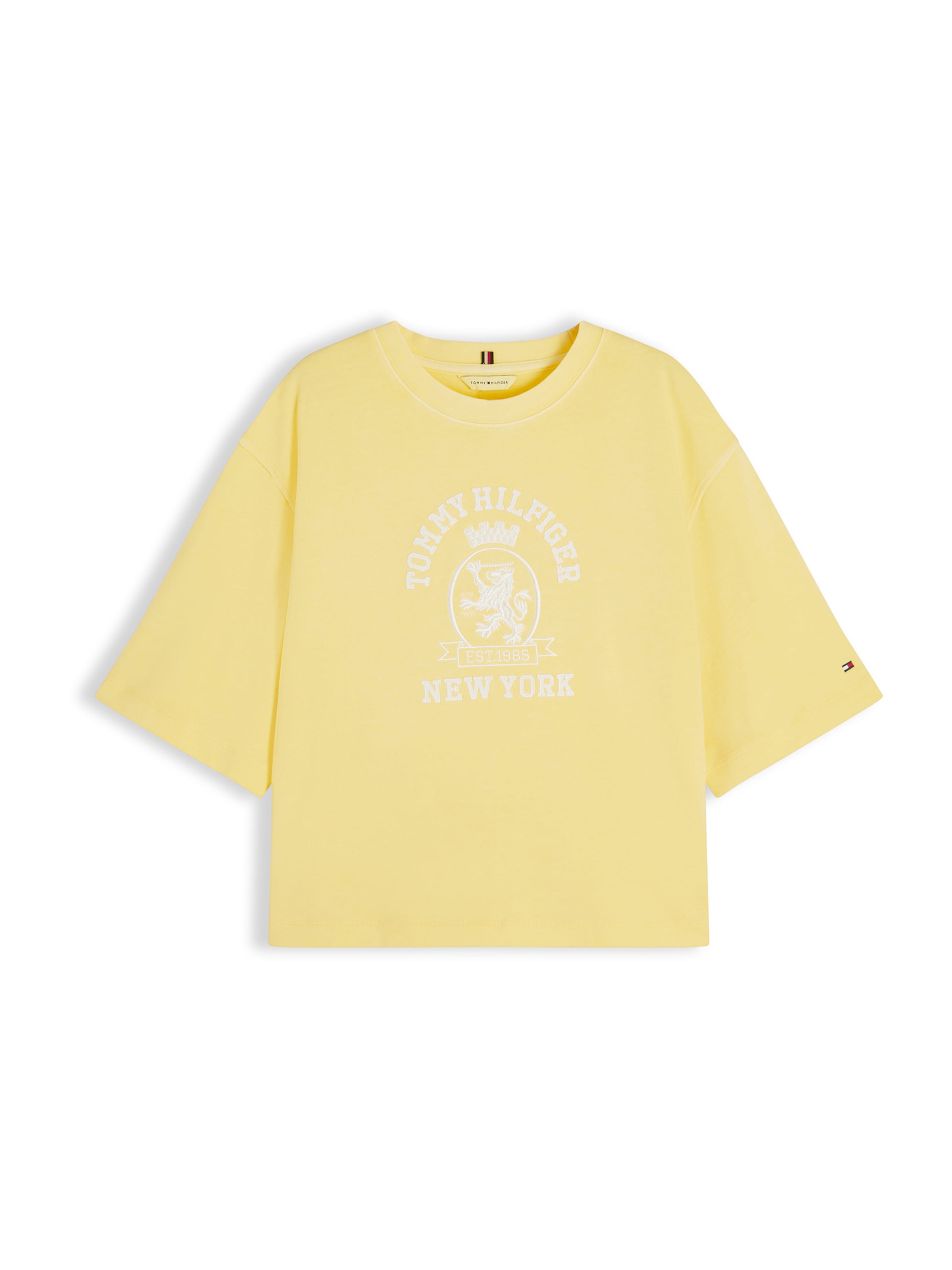 TOMMY HILFIGER Μπλουζάκι σε κίτρινο: μπροστά