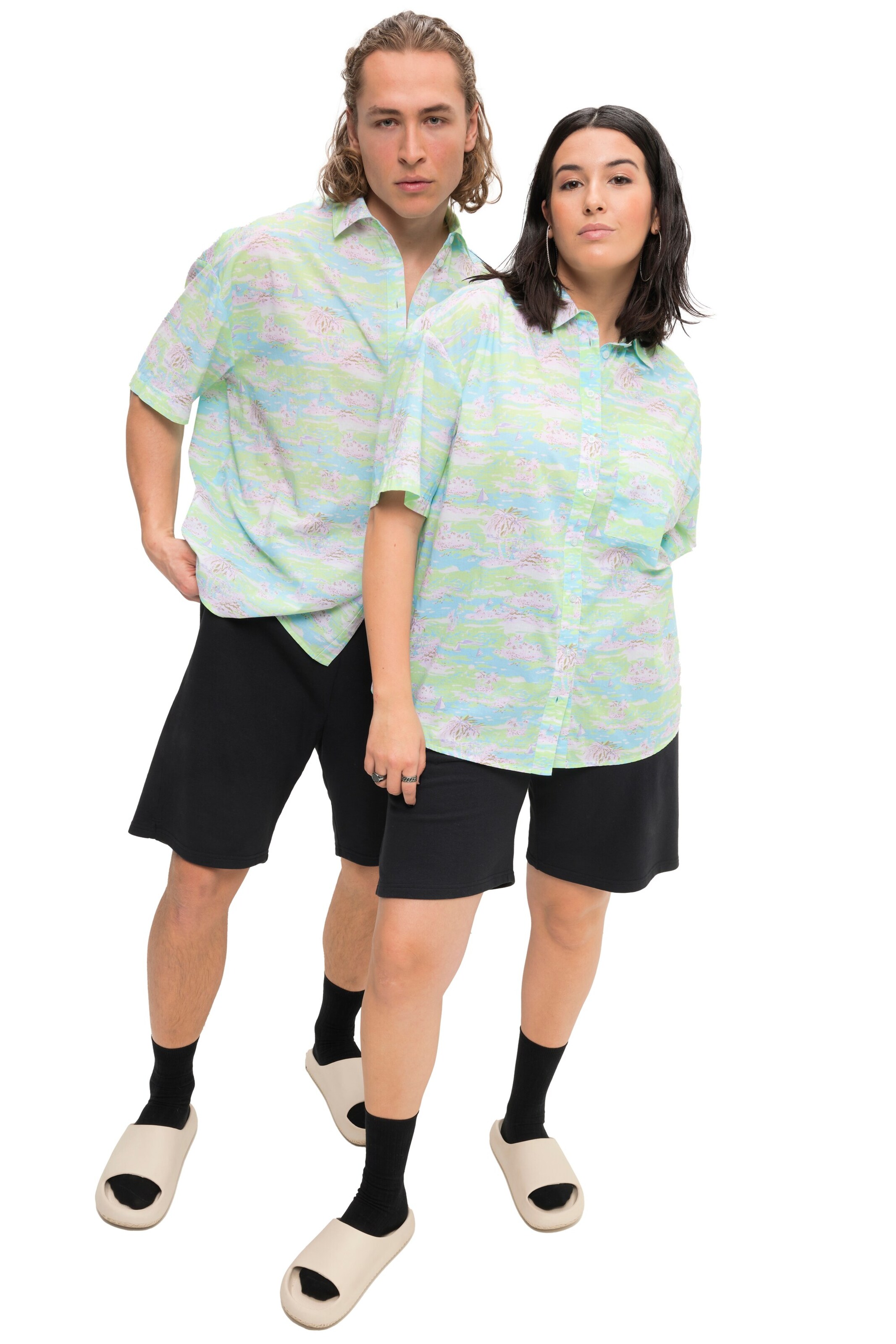 Studio Untold Regular fit Button Up Shirt in Mixed colors