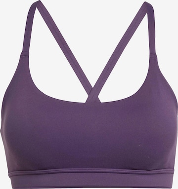 Soutien-gorge de sport 'ALL ME' ADIDAS PERFORMANCE en violet : devant
