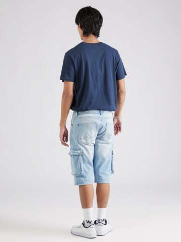 BLEND Regular Shorts in Blau