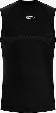 Smilodox Compression Tank Top Carnos in Schwarz: Vorderseite