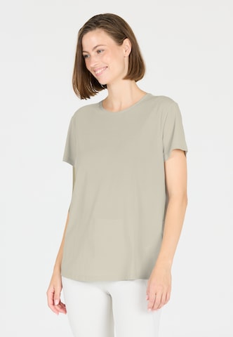Athlecia Functioneel shirt 'LIZZY' in Beige: voorkant