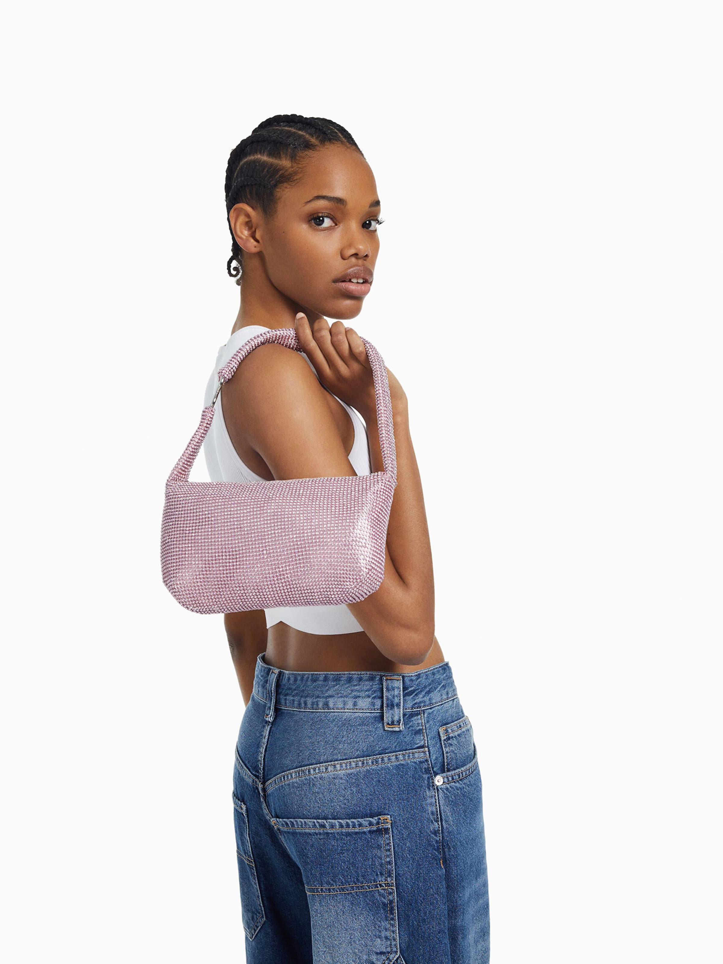 Bershka Handbag in Pink ABOUT YOU