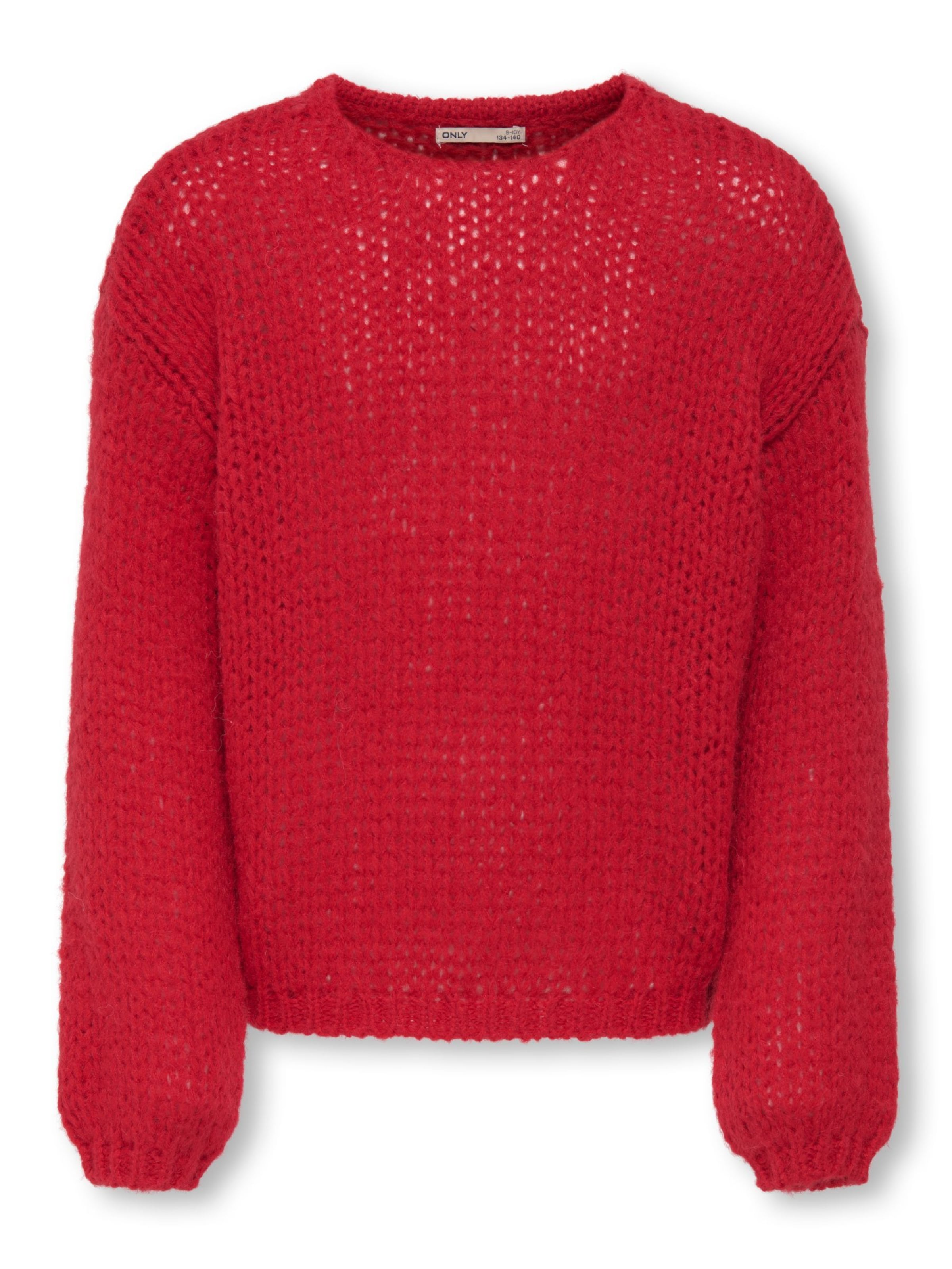 Pullover di ONLY GIRLS in rosso: frontale