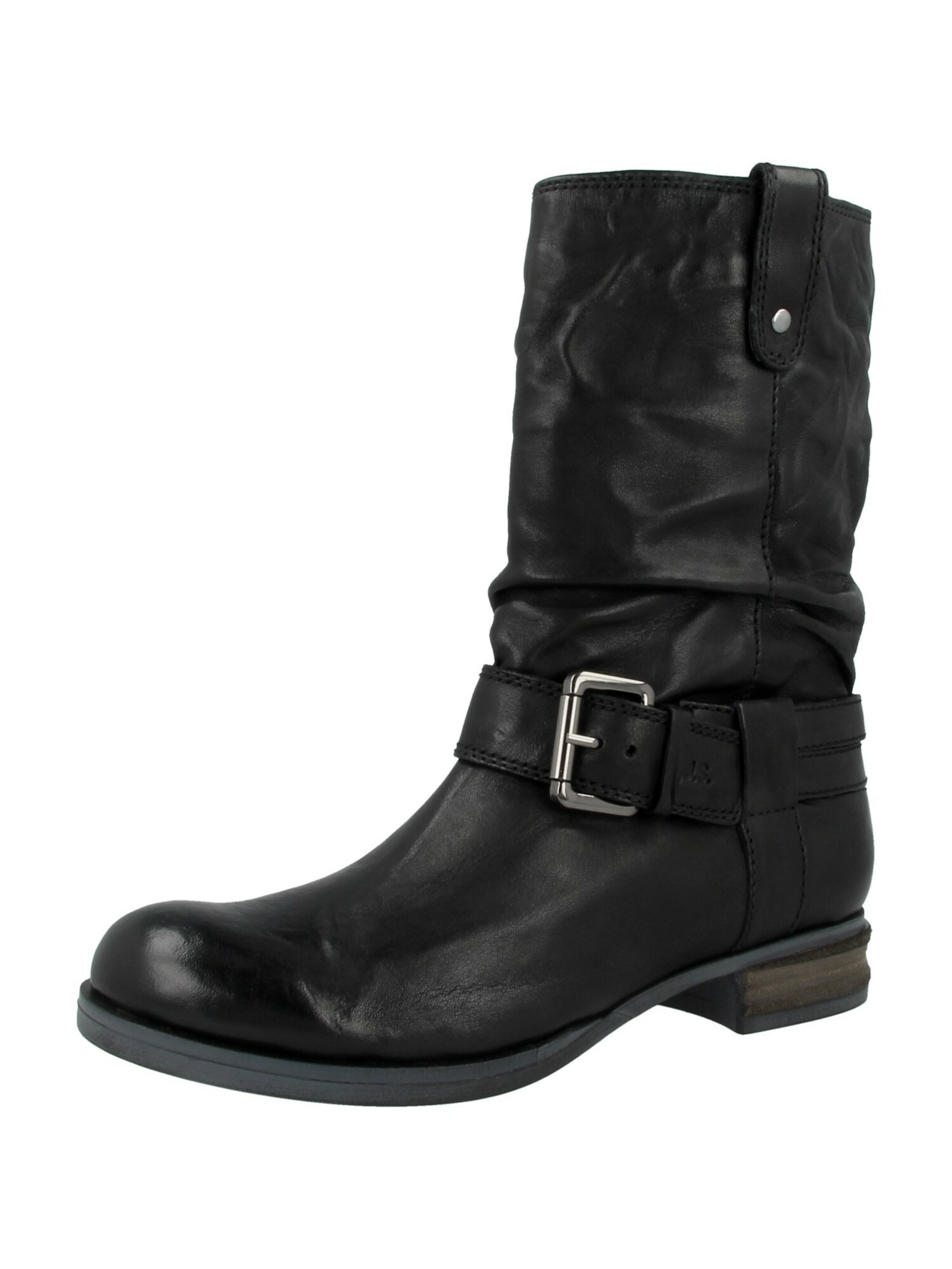 JOSEF SEIBEL Bootie 'Sanja' in Black: front