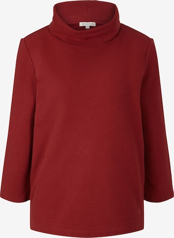 TOM TAILOR - Camisa em vermelho: frente