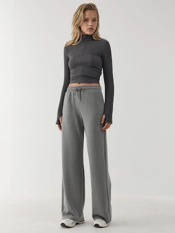Wide Leg Pantalon de sport 'Jogginghose' Hiccup en gris