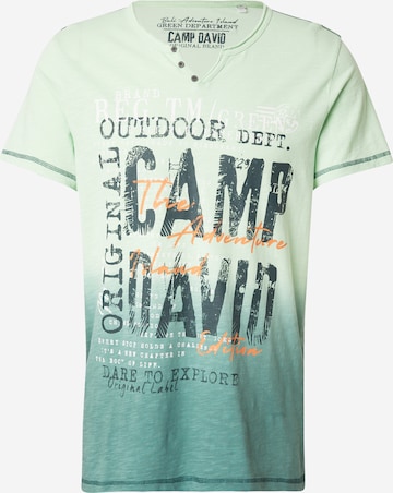 CAMP DAVIDMajica - zelena boja: prednji dio