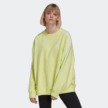 ADIDAS ORIGINALS Μπλούζα φούτερ σε κίτρινο: μπροστά