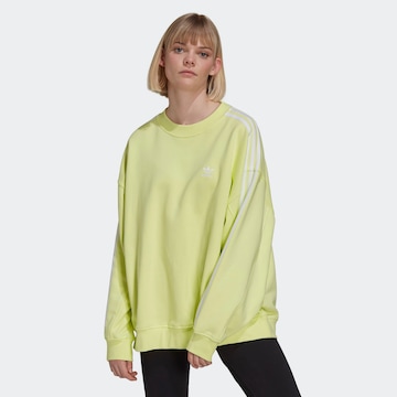 ADIDAS ORIGINALS Sweatshirt in Yellow: front