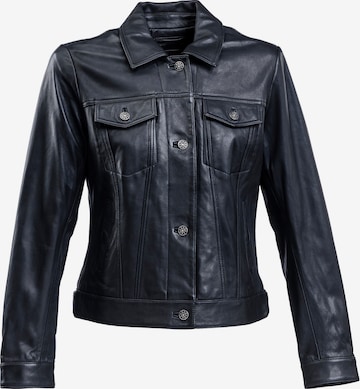 18N62 Übergangsjacke 'NEBarbados' in Schwarz: Vorderseite