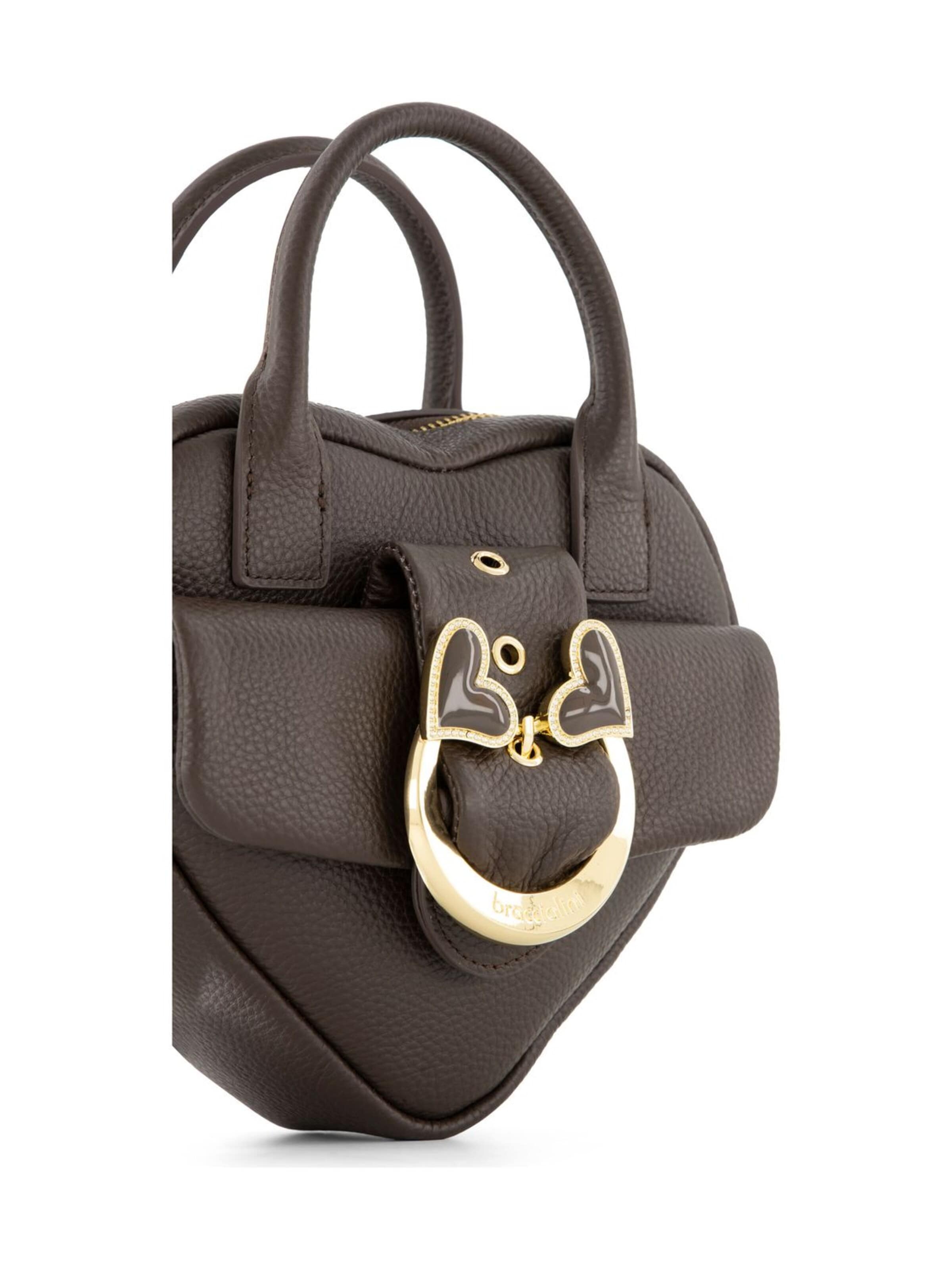 Braccialini Handbag 'Baroque' in Brown