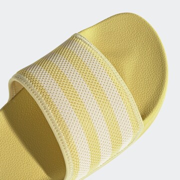 ADIDAS ORIGINALS Sandals 'Adilette' in Yellow
