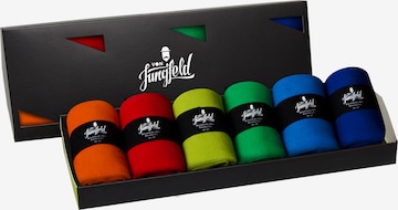 Chaussettes Von Jungfeld en mélange de couleurs