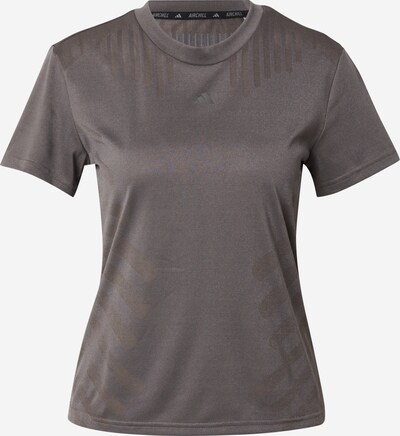 ADIDAS PERFORMANCE T-shirt fonctionnel 'HR HIIT AIRCH' en graphite / noir, Vue avec produit