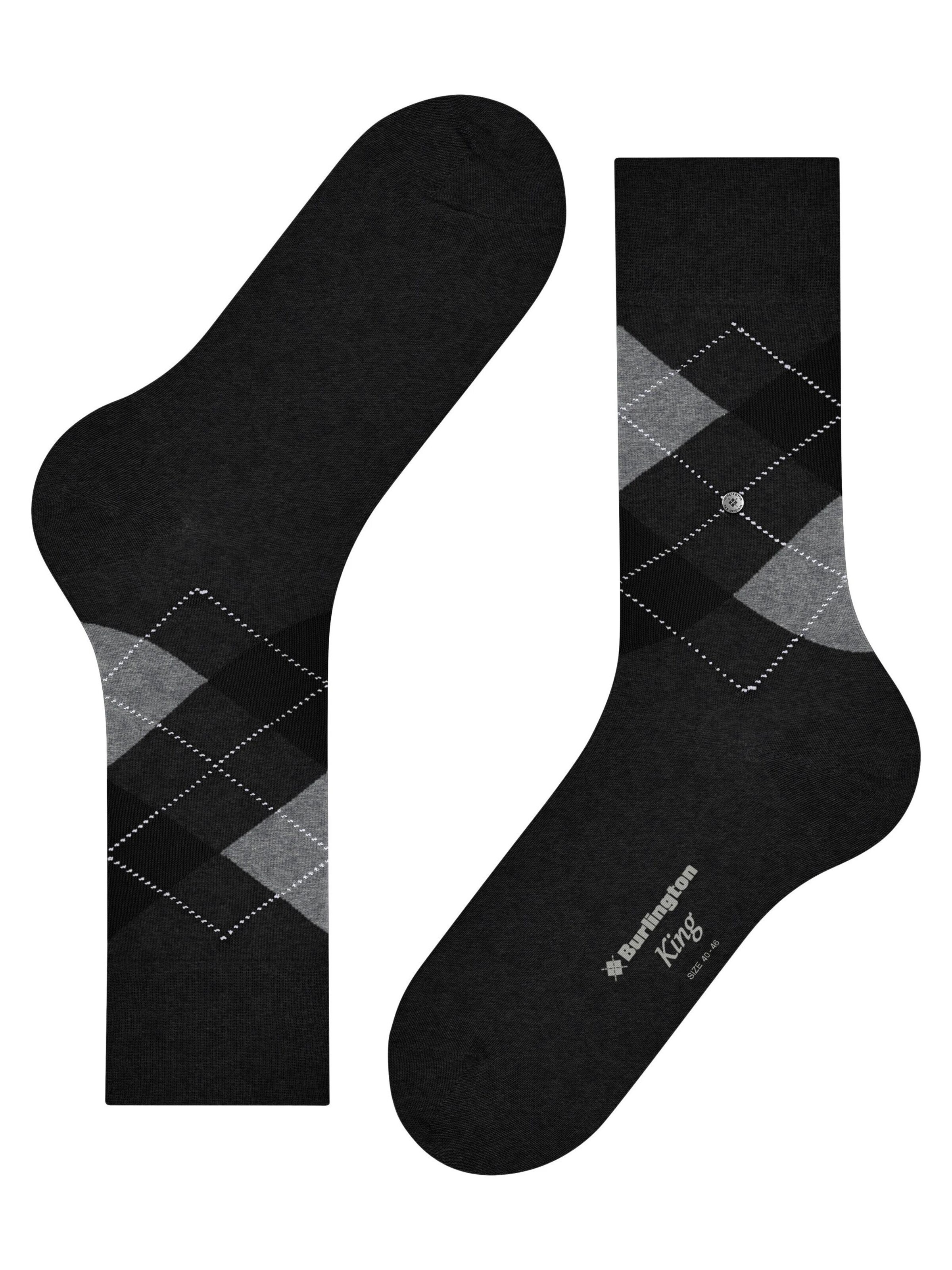 BURLINGTON Socks 'King' in Grey