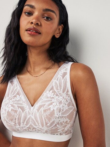 Bustino Reggiseno di Next in bianco: frontale