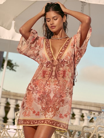 rozā Lipsy Pludmales kleita