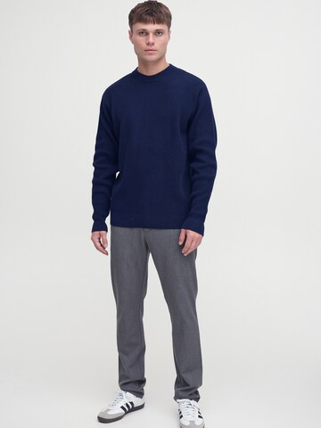 !Solid Sweater 'Hami' in Blue
