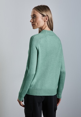 STREET ONE Pullover in Grün