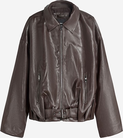 Bershka Välikausitakki värissä suklaa, Tuotenäkymä