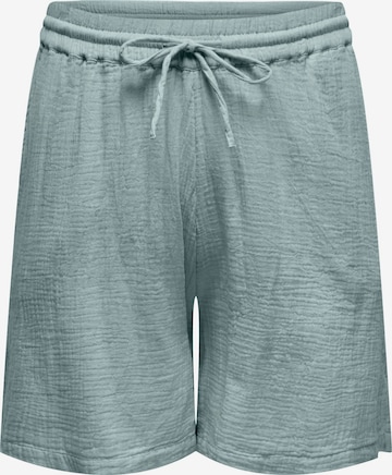 Loosefit Pantaloni 'CARThyra' di ONLY Carmakoma in verde: frontale