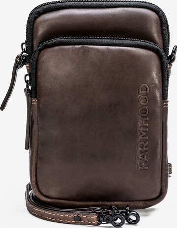 Farmhood Smartphone Case in Brown: front