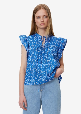 Marc O'Polo DENIM Bluse in Blau: predná strana