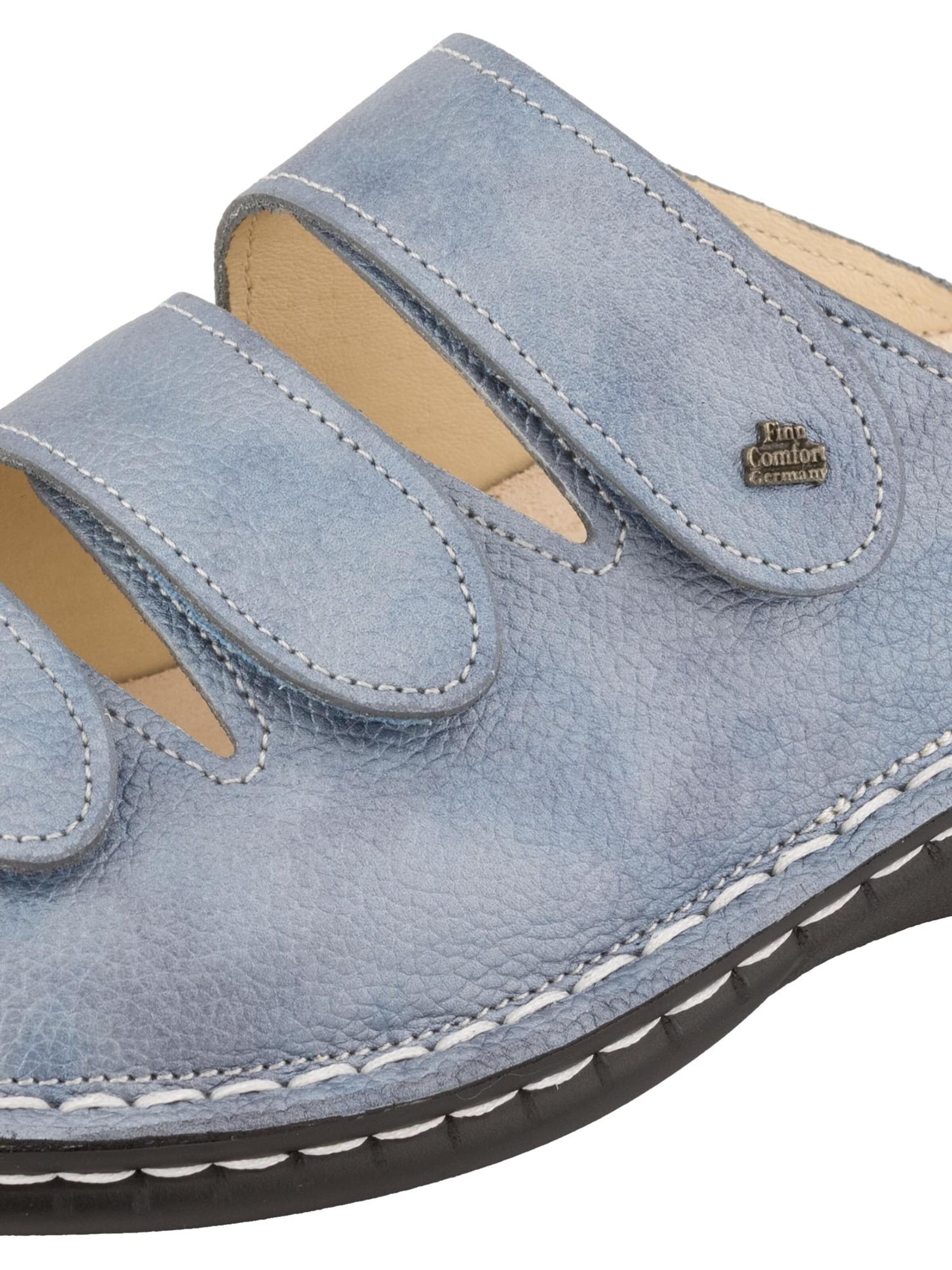 Finn Comfort Mules 'Hellas' in Blue