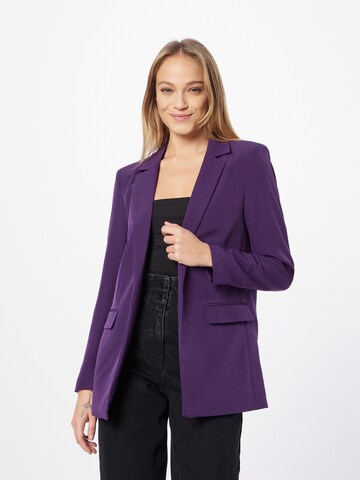 PIECES Blazer 'PCBOZZY' in Purple: front