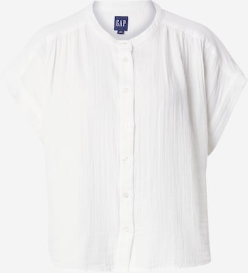 Camicia da donna di GAP in bianco: frontale