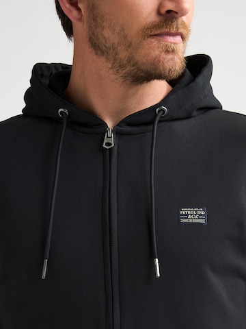 Petrol Industries Sweatjacka i grå