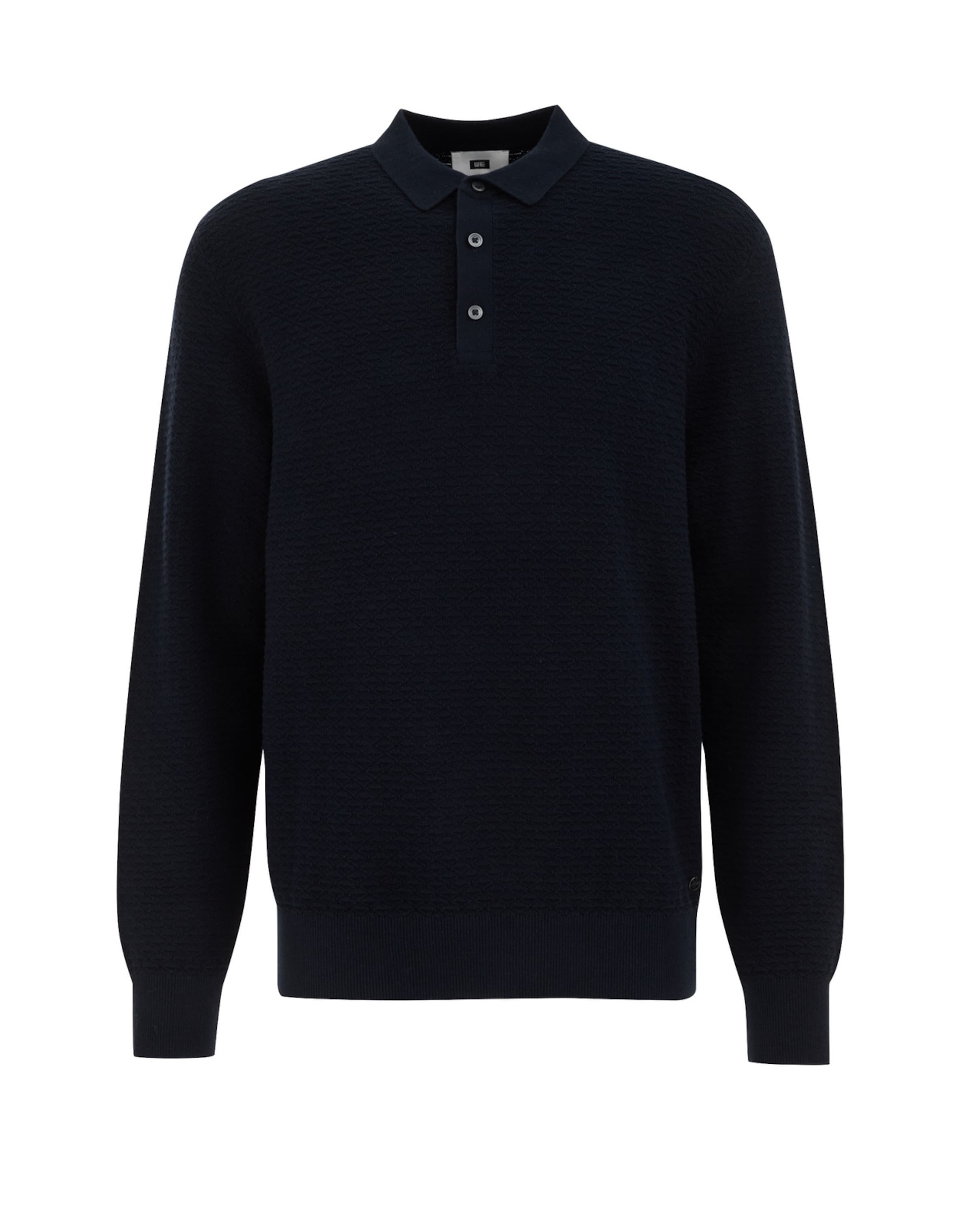 WE Fashion Свитер в Синий: спереди