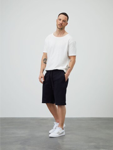 DAN FOX APPAREL Regular Pants 'Tino' in Black