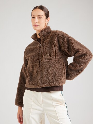 Pulover 'EXTREME PILE' de la THE NORTH FACE pe maro: față