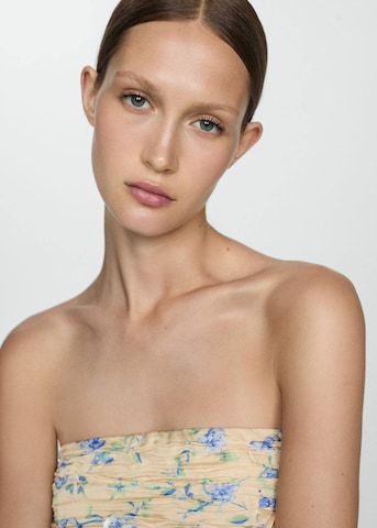 MANGO Top 'Bloom' | bež barva