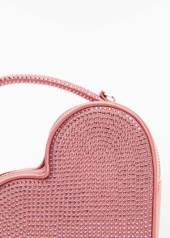 MANGO Handtasche 'Hft Heart' in Pink