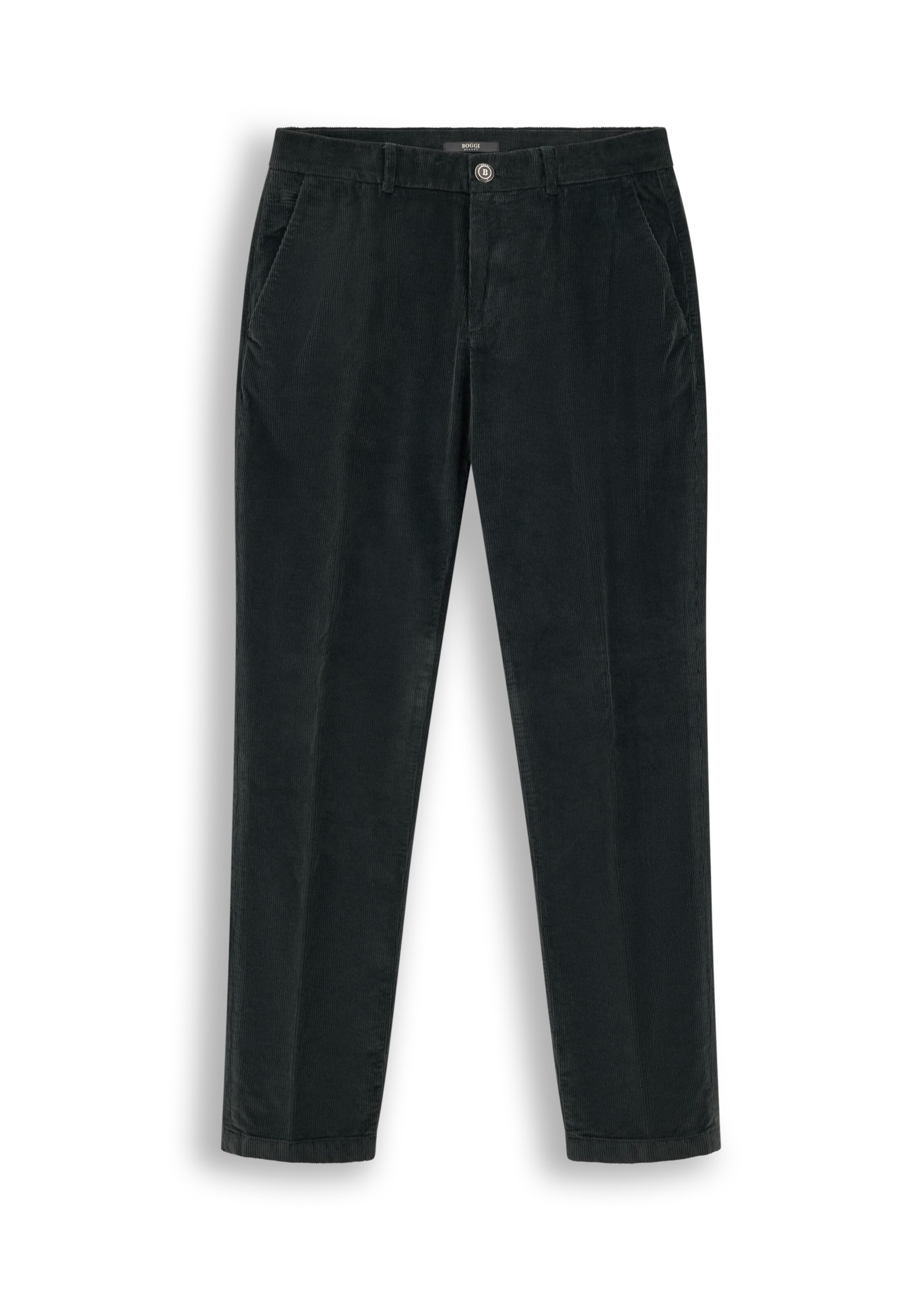 Boggi Milano - Pantalón chino en verde: frente