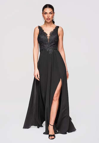 Robe de soirée Ombre en noir