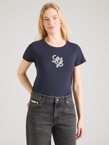 Liu Jo Μπλουζάκι σε μπλε: μπροστά