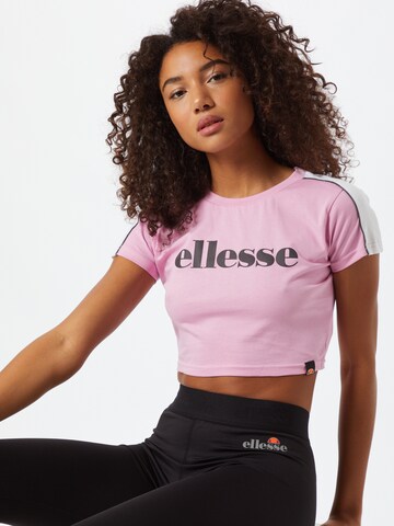 ELLESSE T-Shirt 'Virdis' in Pink: predná strana