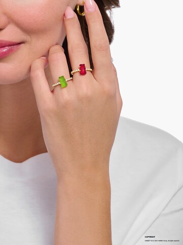 Thomas Sabo Ring ' Goldbär' in Gold: front