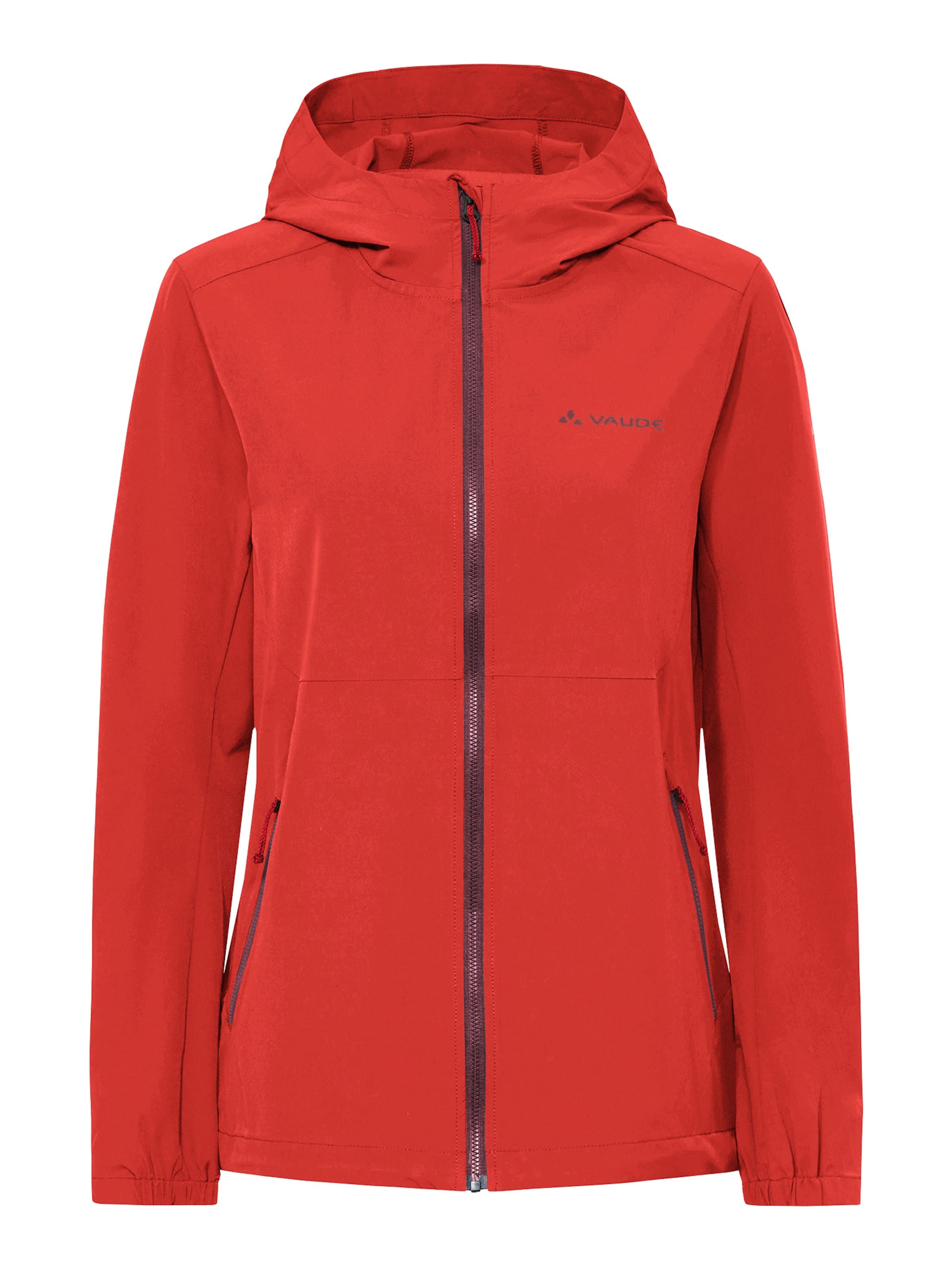 VAUDE Sports jacket 'Elope' in Red: front