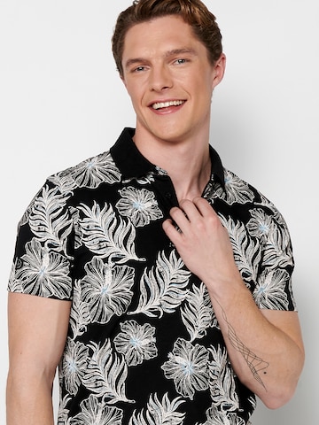 KOROSHI Shirt in Zwart