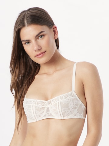 Bustier Soutien-gorge PASSIONATA en blanc : devant