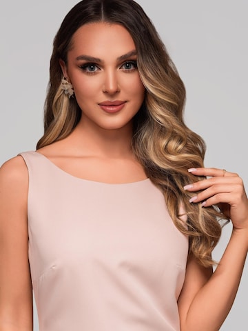 Ombre Evening dress in Beige