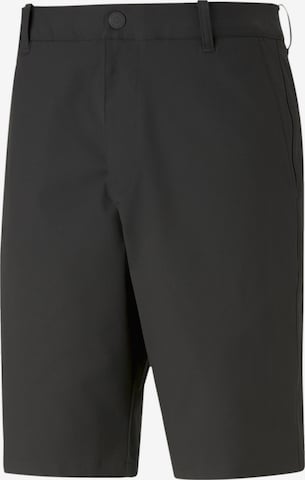 Regular Pantalon de sport 'Dealer 10"' PUMA en noir : devant