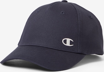 Champion Cap in Blue: front