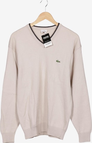 Lacoste Sport Pullover XL in Beige: Vorderseite