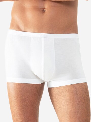 Mey Boxer shorts 'Network' in White: front